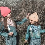 czapki dla dzieci wiosenne dla dziewczynki różowe czerwone żółte pomarańczowe 3 5 7 lat