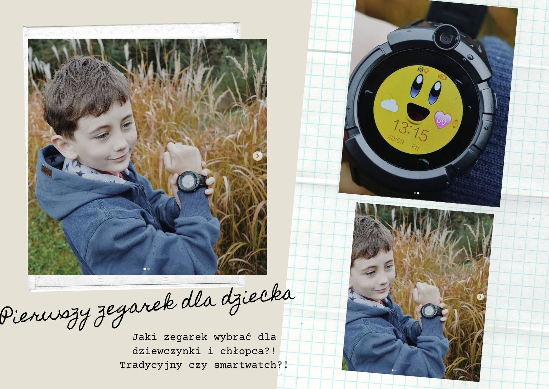 pierwszy zegarek dla dziecka - elektroniczny, tradycyjny, smartwach - który wybrać