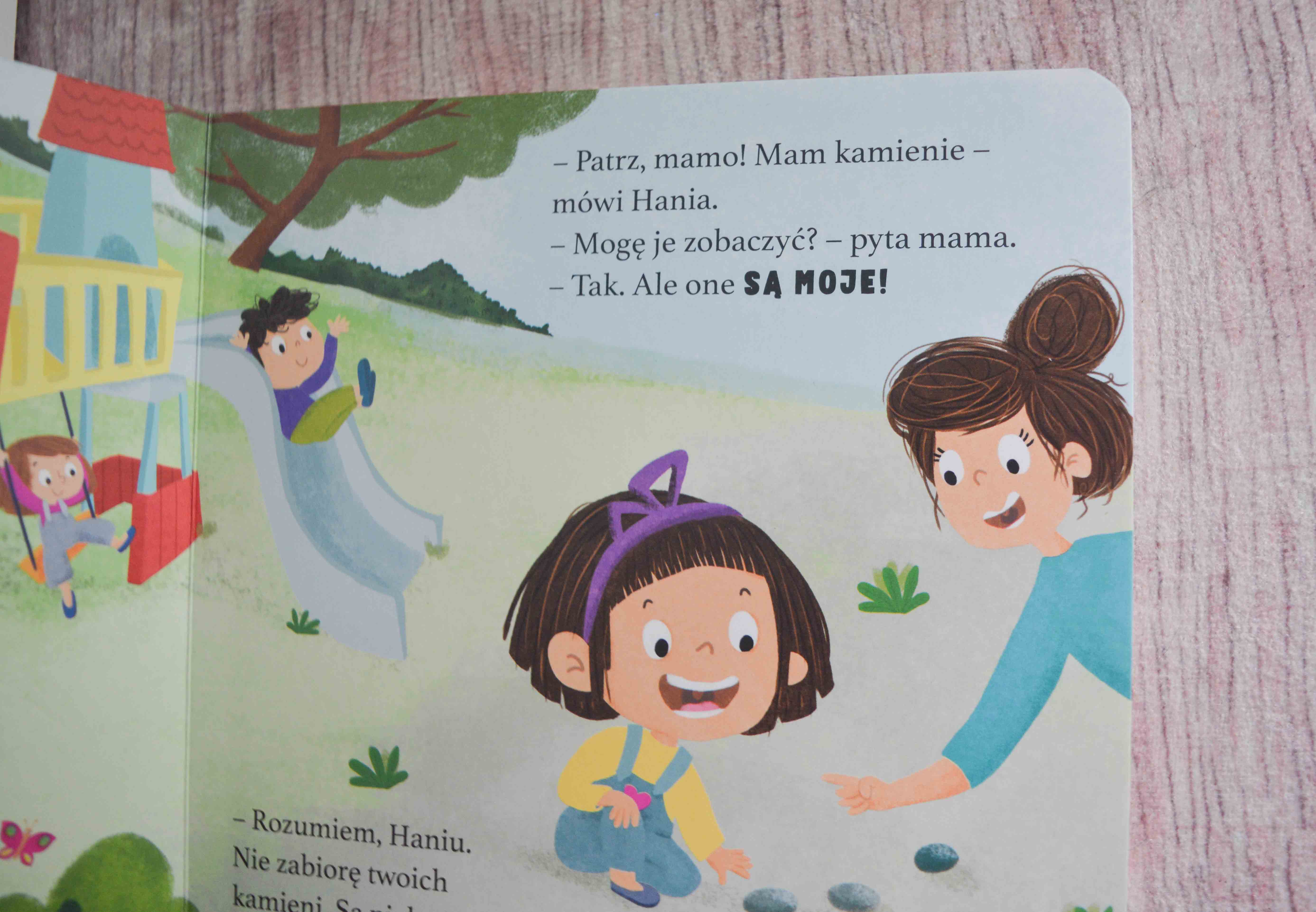 ksiązki o dzieleniu się - Krok po Kroku - edukacyjna ksiązka dla 3 latka - prezent dla 2 i 3 latka