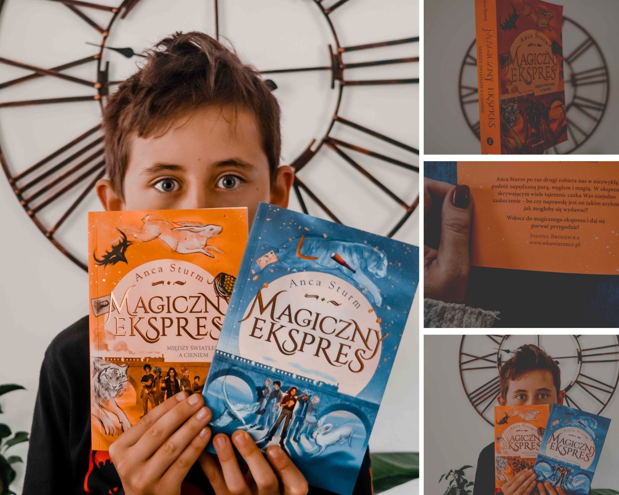 Magiczny Ekspres książka fantasy dla młodzieży - Książka podobna do Harrego Pottera - dla nastolatków