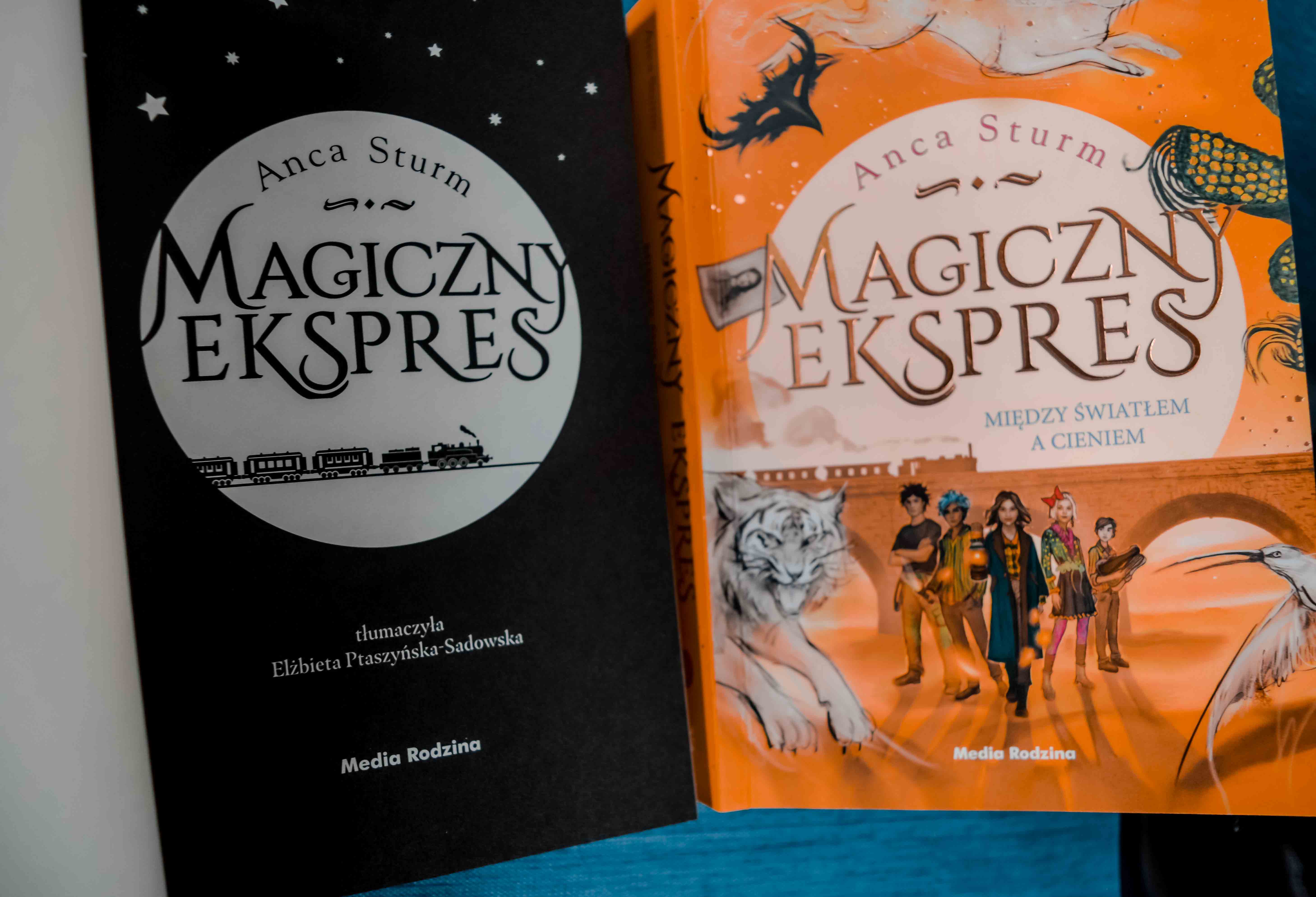 książki fantasy dla 13 latka Media Rodzina Magiczny Ekspres - książka podobna do harrego pottera