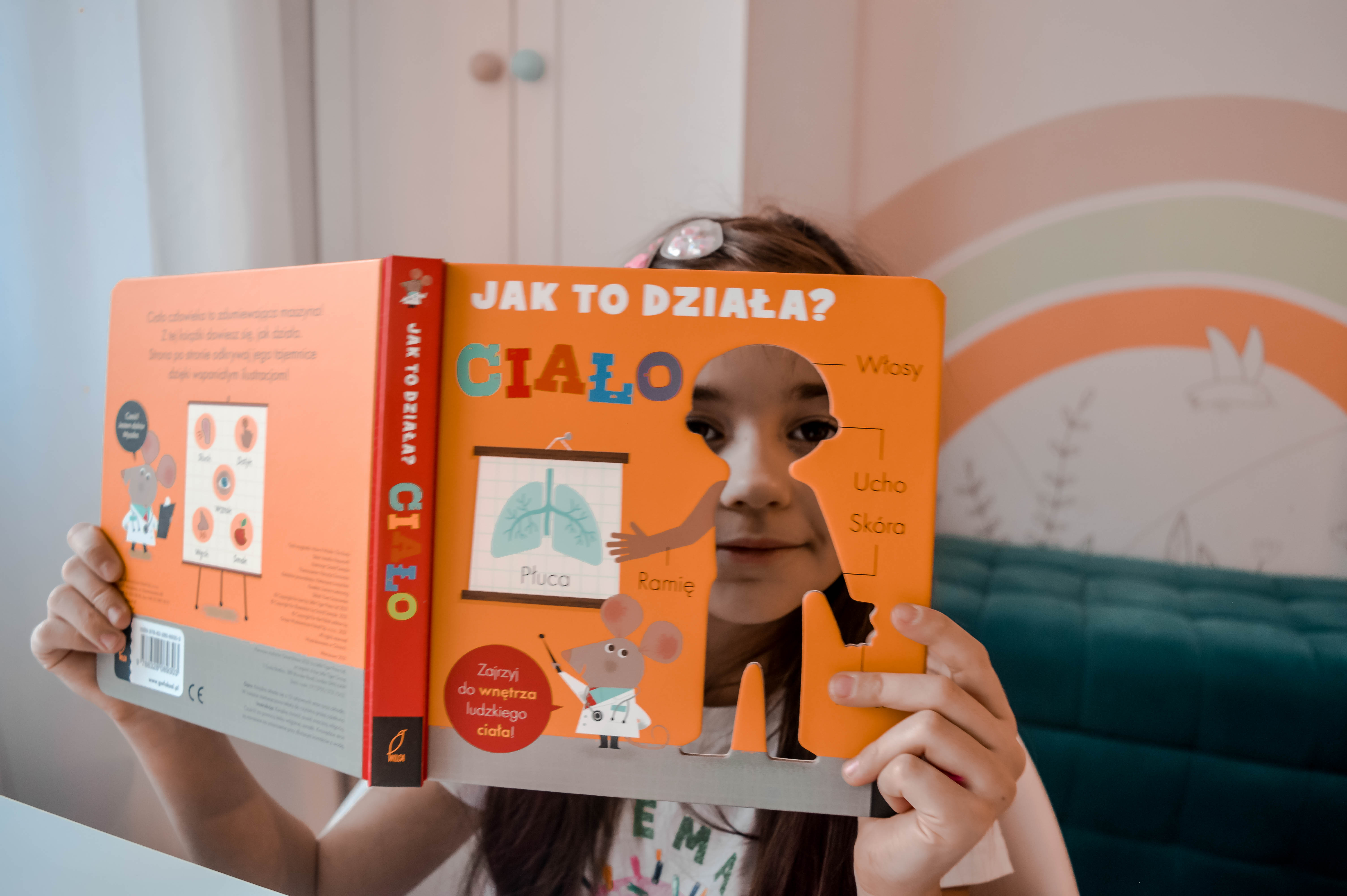 książeczka dla dzieci o budowie ciała człowieka - 3D - Jak to działa Ciało wydawnictwo Wilga
