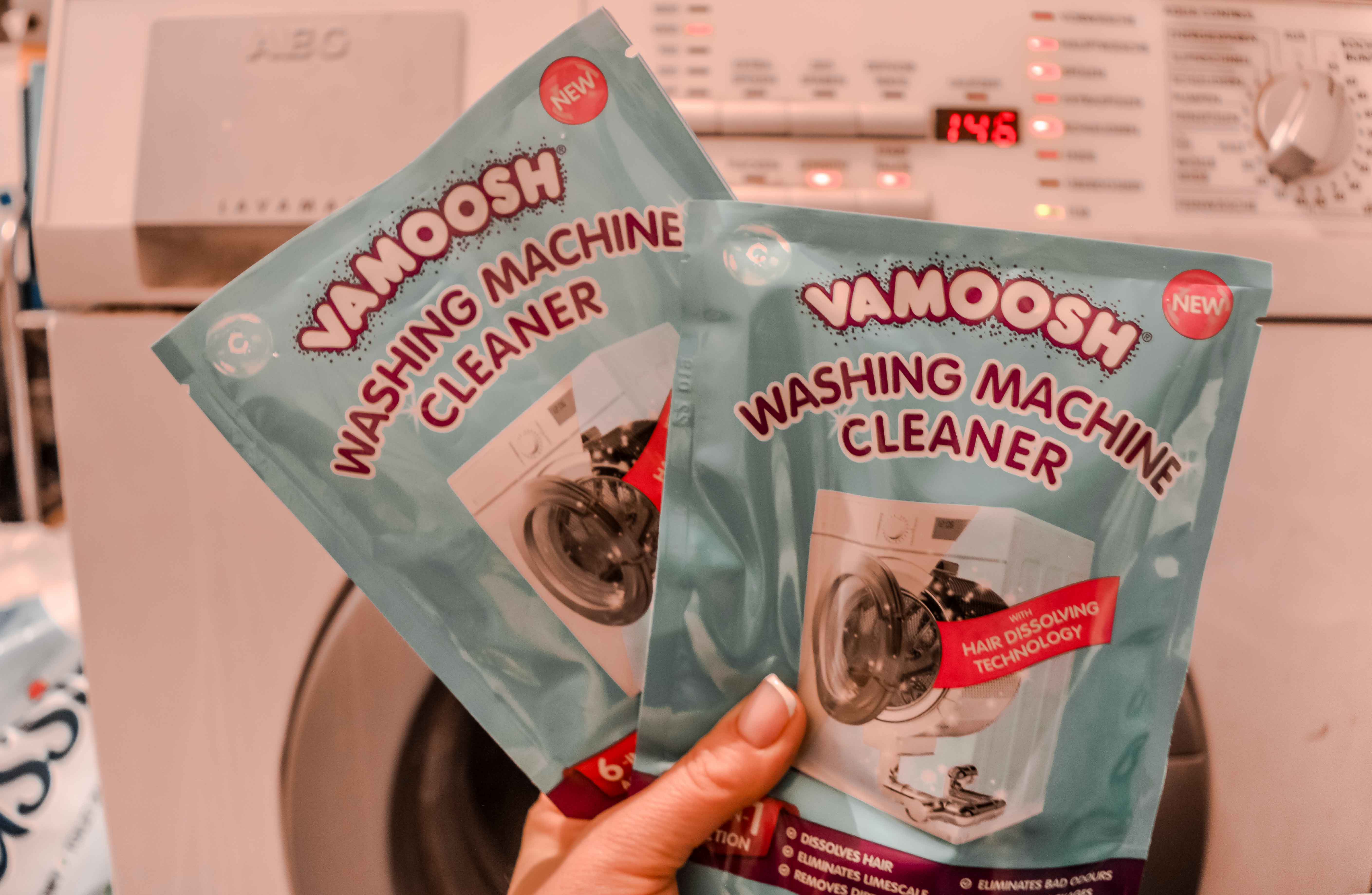 proszek do czyszczenia pralek Vamoosh - produkt do czyszczenia pralki w wysokiej temperaturze - opinie 
