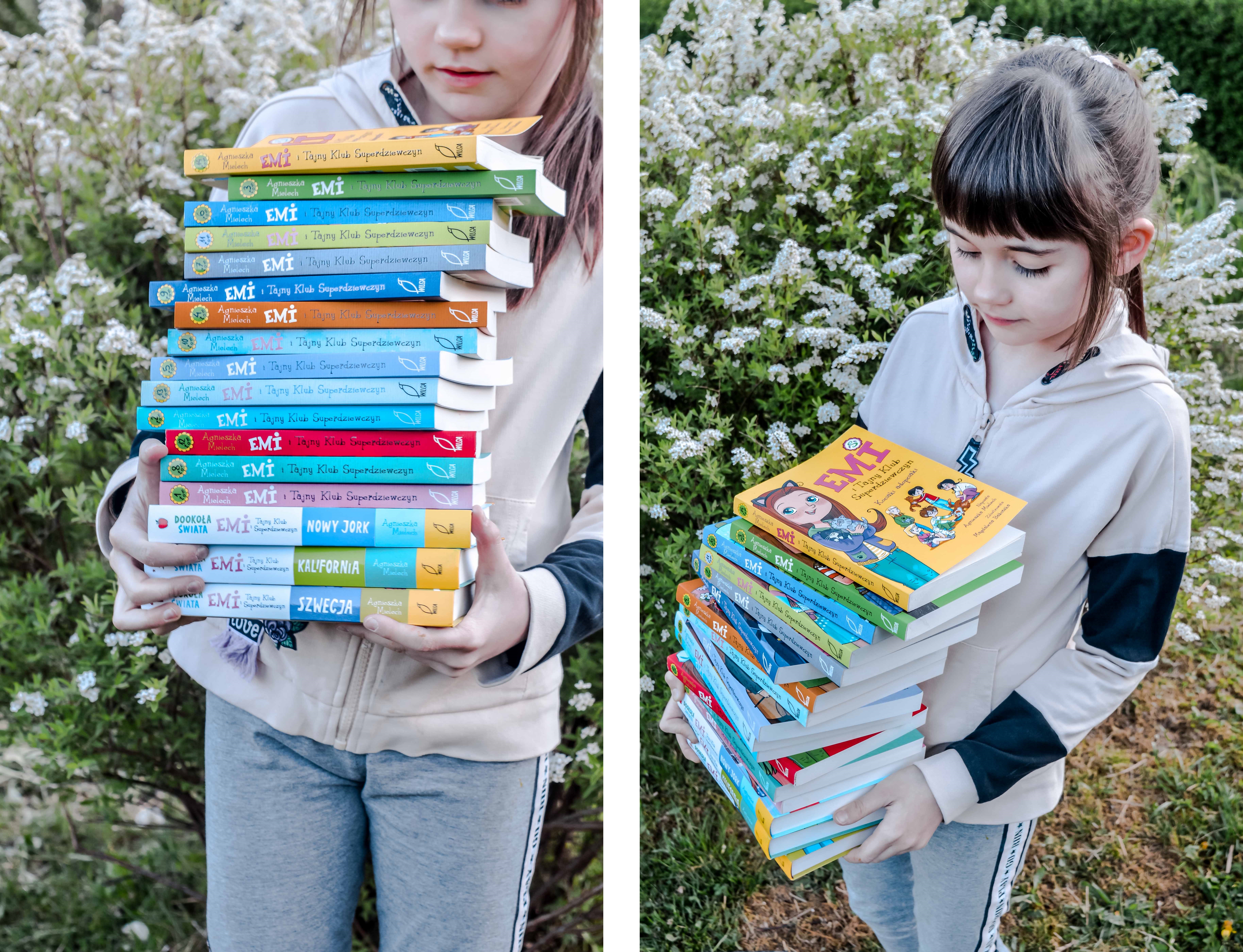 książki Emi i tajny klub super dziewczyn Kociaki Adopciaki Dookoła świata