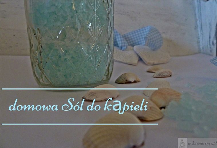 domowa sól do kąpieli