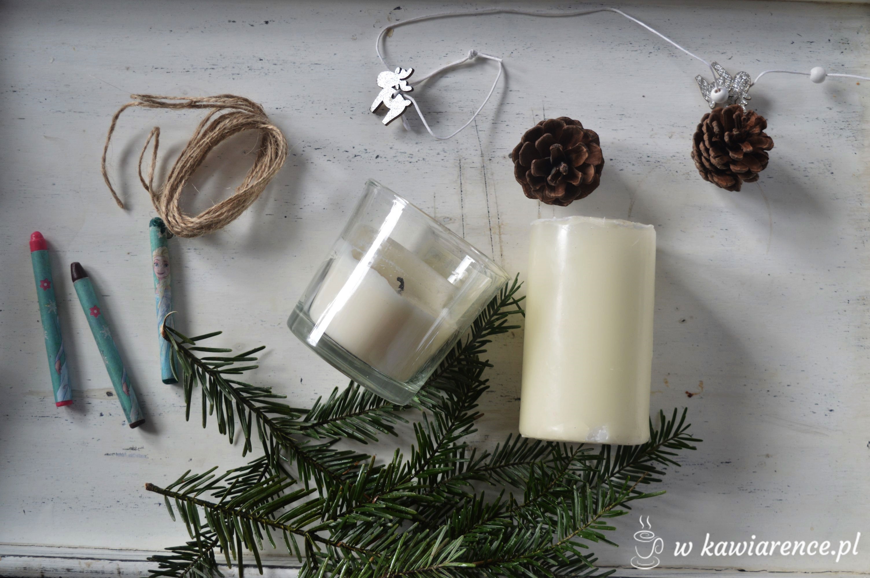 jak zrobić świece handmade