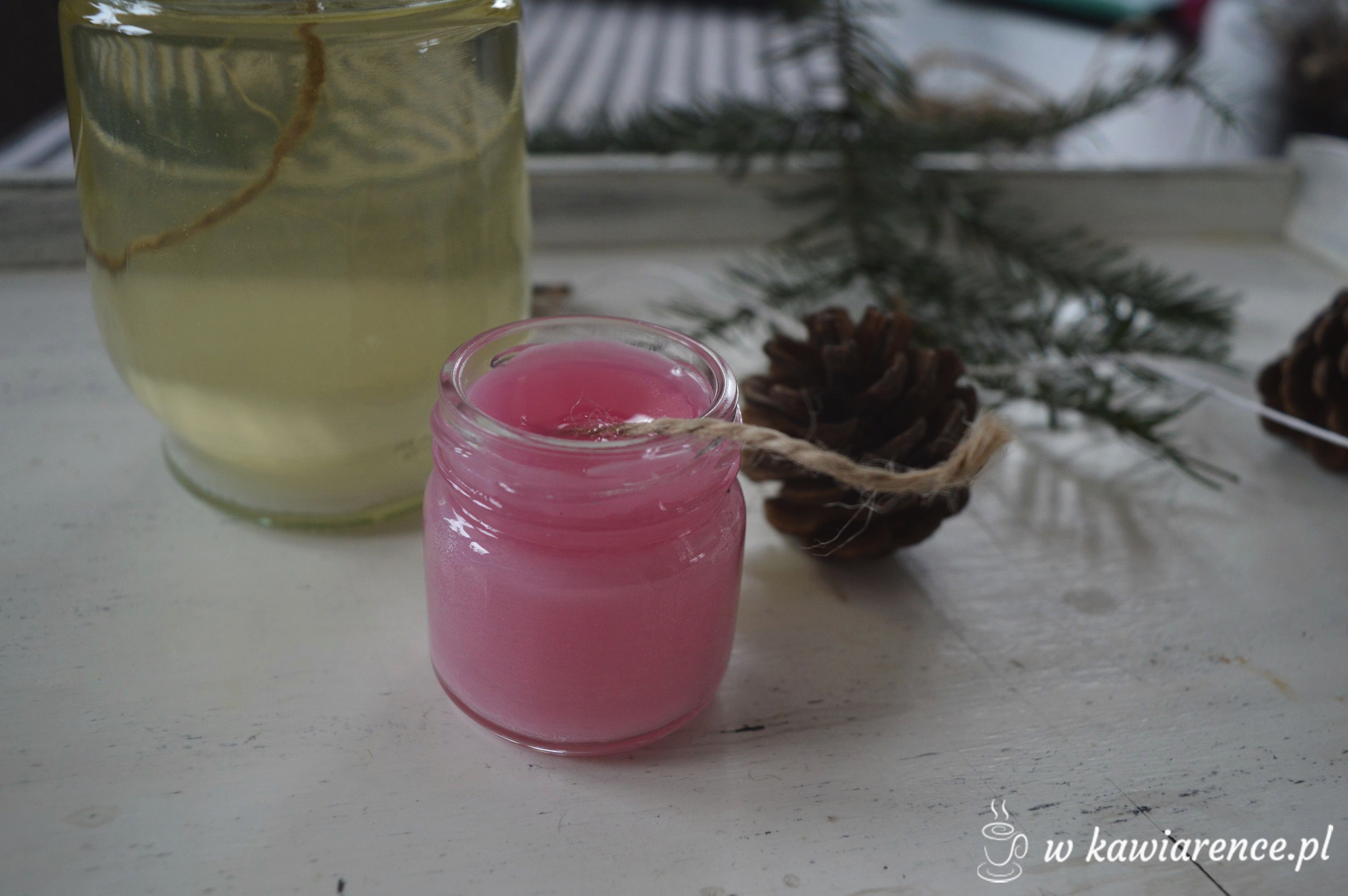 świece handmade w 10 minut
