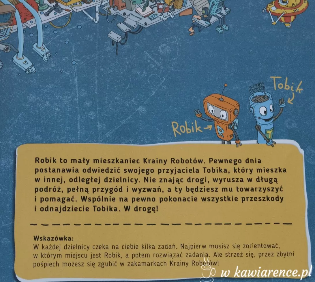 książka o robotach dla dzieci