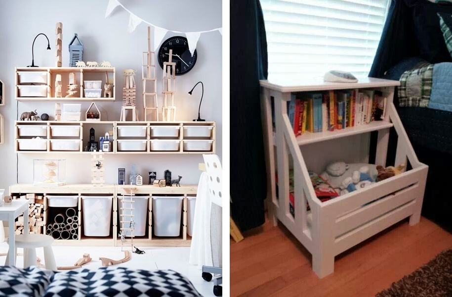 półki do pokoju dziecięcego ikea