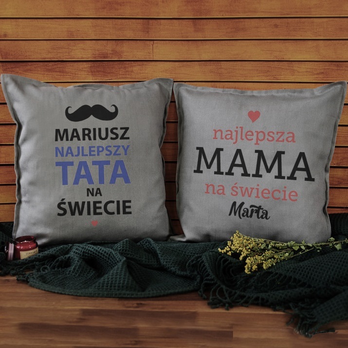 personalizowane poduszki na prezent