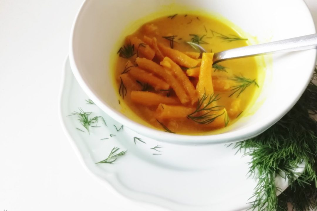 zupa z cukinii fasolki szparagowej warzywna