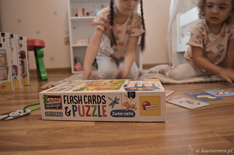 puzzle dla 2 latka i 3 latka flas cards