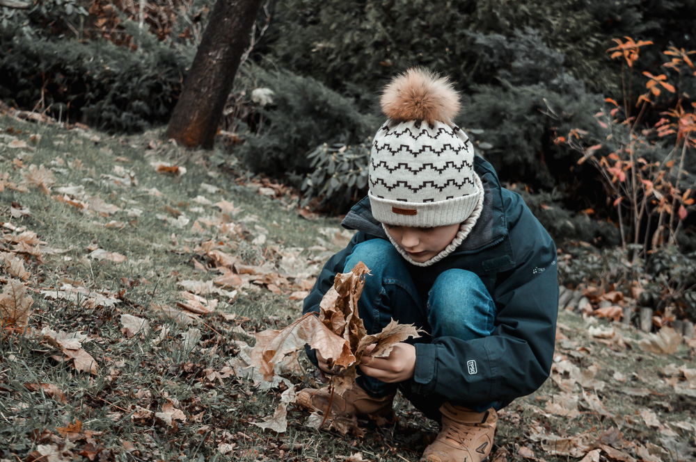 czapka na zimę dla chłopca 7 lat