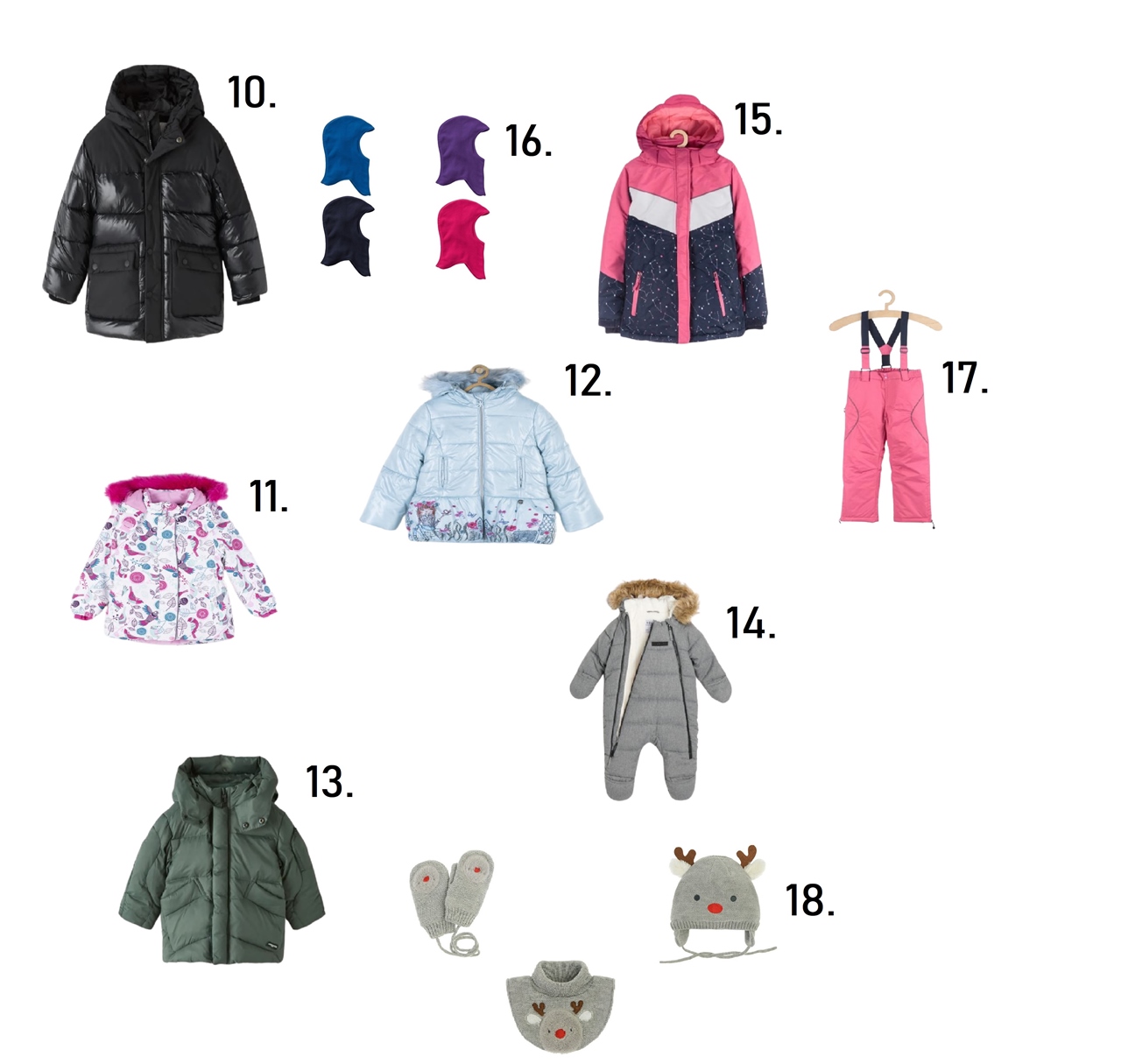 kurtki i czapki dla dzieci na zimę - Zara, Smyk, Lidl, Coccodrillo - oferta sieciówki