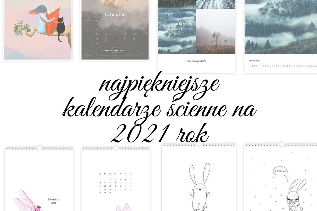 kalendarz ścienny na 2021 rok