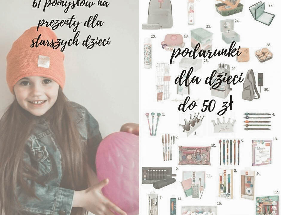 prezenty dla 8 latka 9 latka i 10 latka - najlepszy prezent dla starszego dziecka - najmodniejsze i ciekawe prezenty dla nastolatka