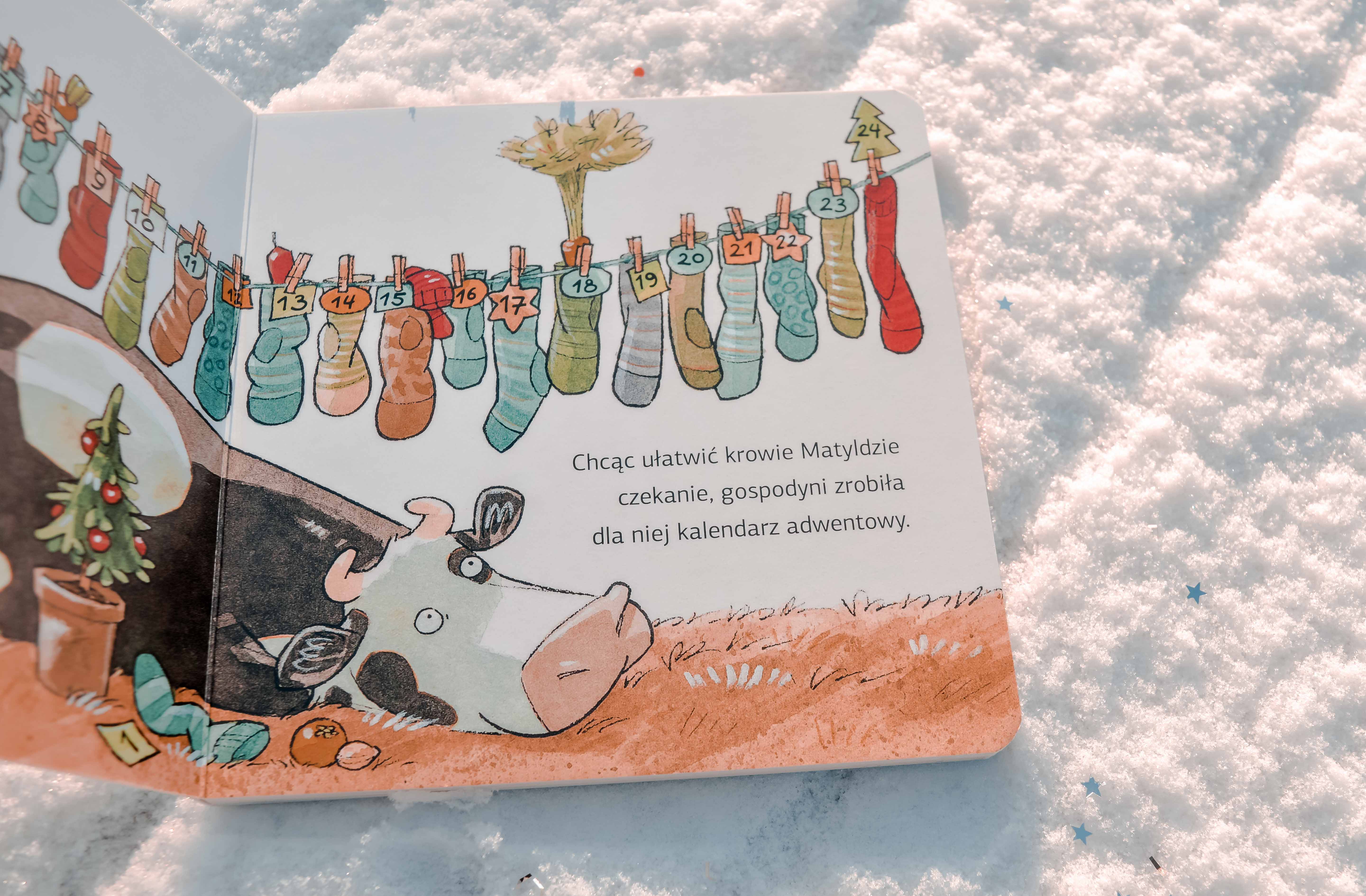 Matylko niedługo Święta - Książeczki świąteczna o Mikołaju, o Świętach dla dzieci 2 i 3 latka - książki o świętach do 10 zł - prezent dla dziecka do przedszkola - twarda okładka i twarde kartki