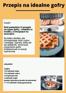 błyskawiczny przepis na chrupiące gofry do druku 