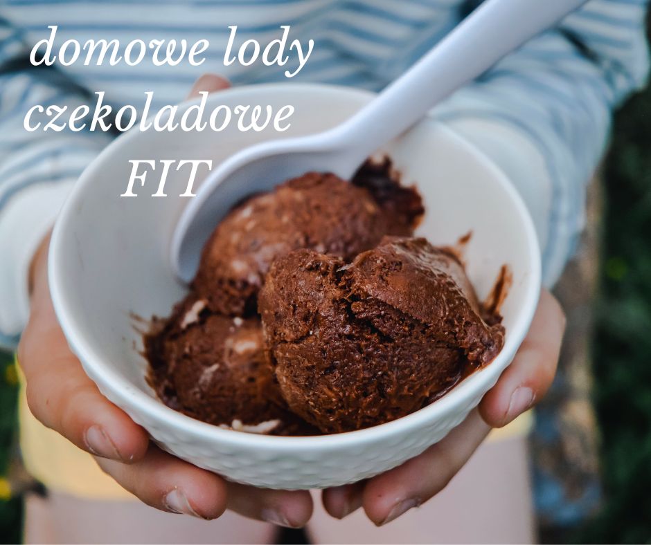 domowe lody czekoladowe fit domowe lody FIT czekoladowe - prosty przepis na mocno czekoladowe lody domowe
