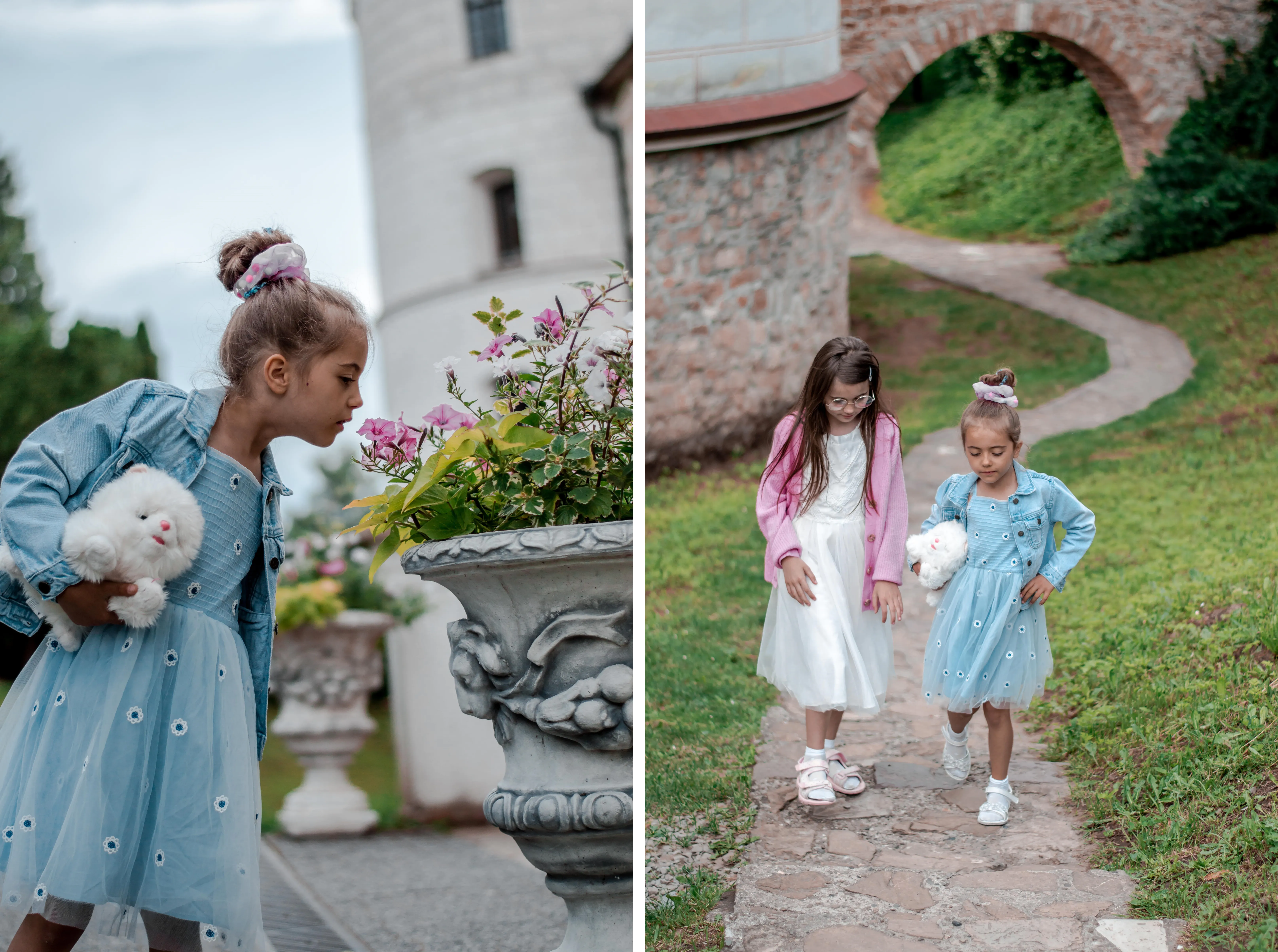 Nowoczesne sukienki dla dziewczynek - wizytowe sukienki 8 9 10 11 lat