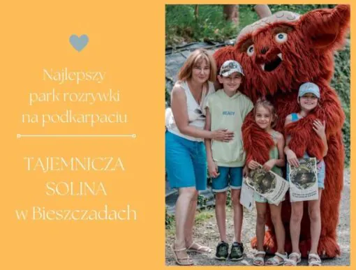 Tajemnicza Solina - Najlepszy part rozrywki Bieszczady Podkarpacie najlepsze atrakcje w BIeszczadach dla dzieci 4 5 6 7 8 lat