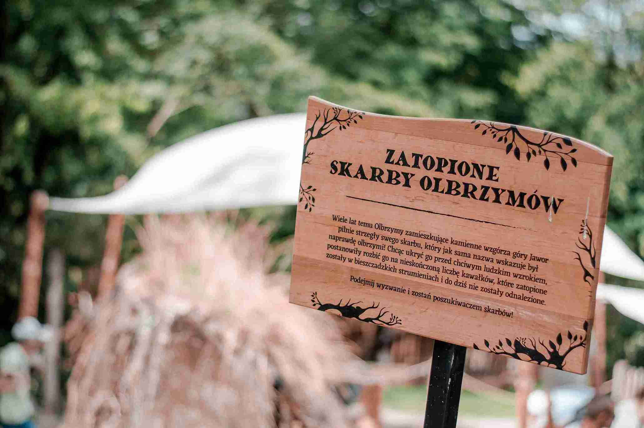 atrakcje dla dzieci w parku rozrywki w Bieszczadach - Tajemnicza Solina