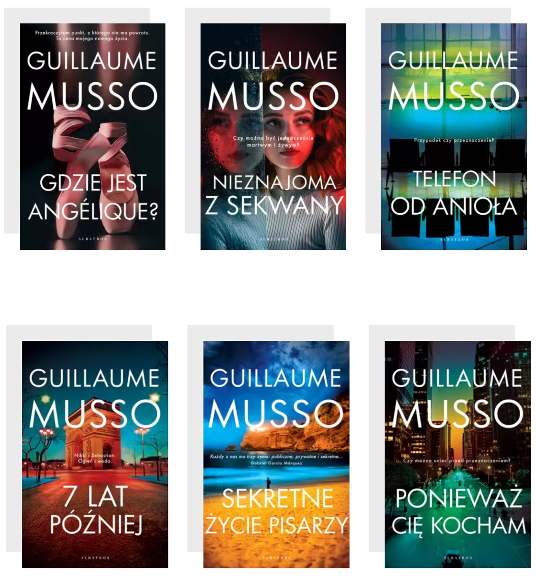 ksiązki które trzymają w napięciu - bestsellery - kryminały G Musso wydawnictwo albatros