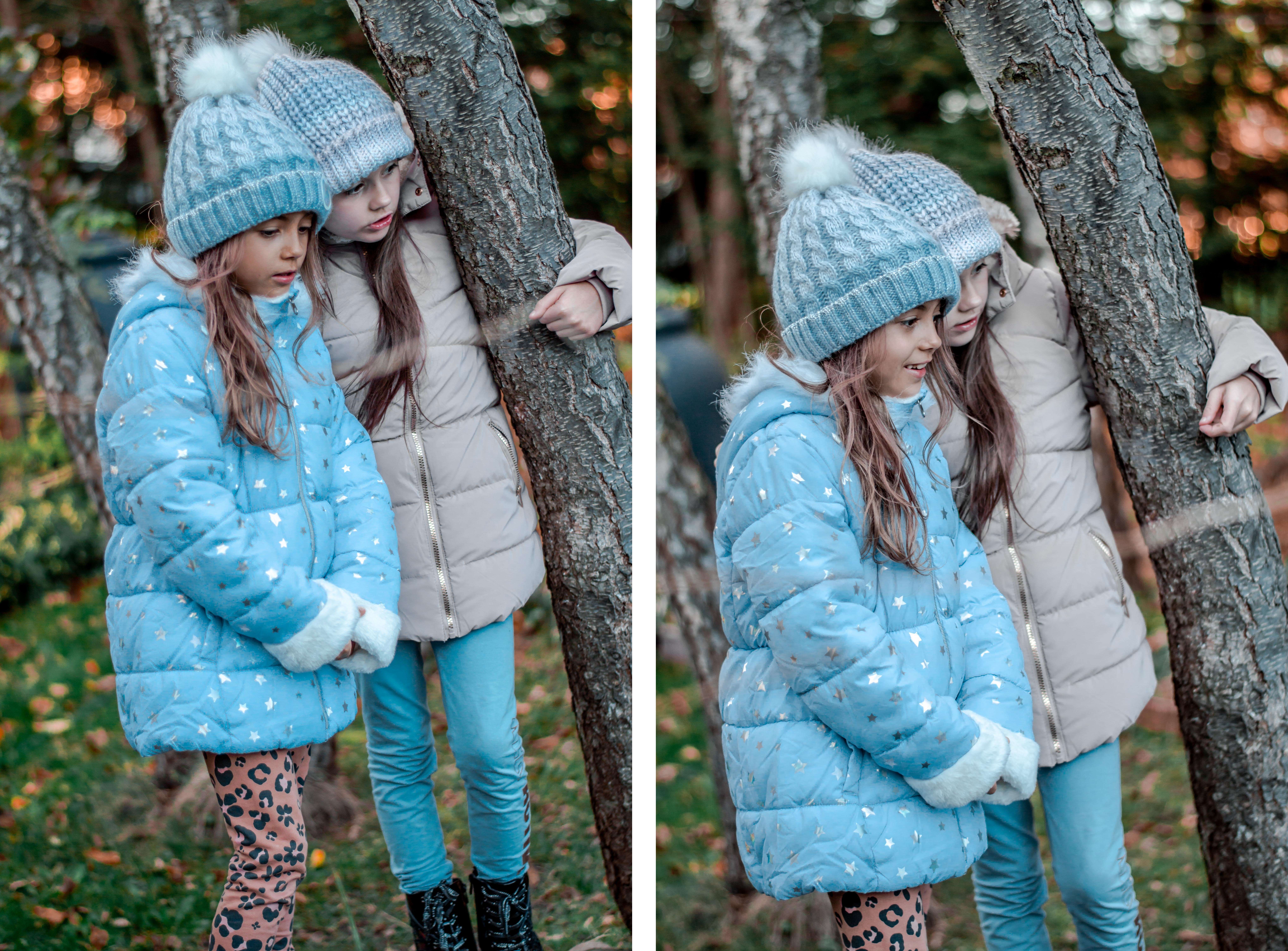 płaszcz zimowy dla 7 latki niebieski błękitny rozmiar 128 - 134 SMYK