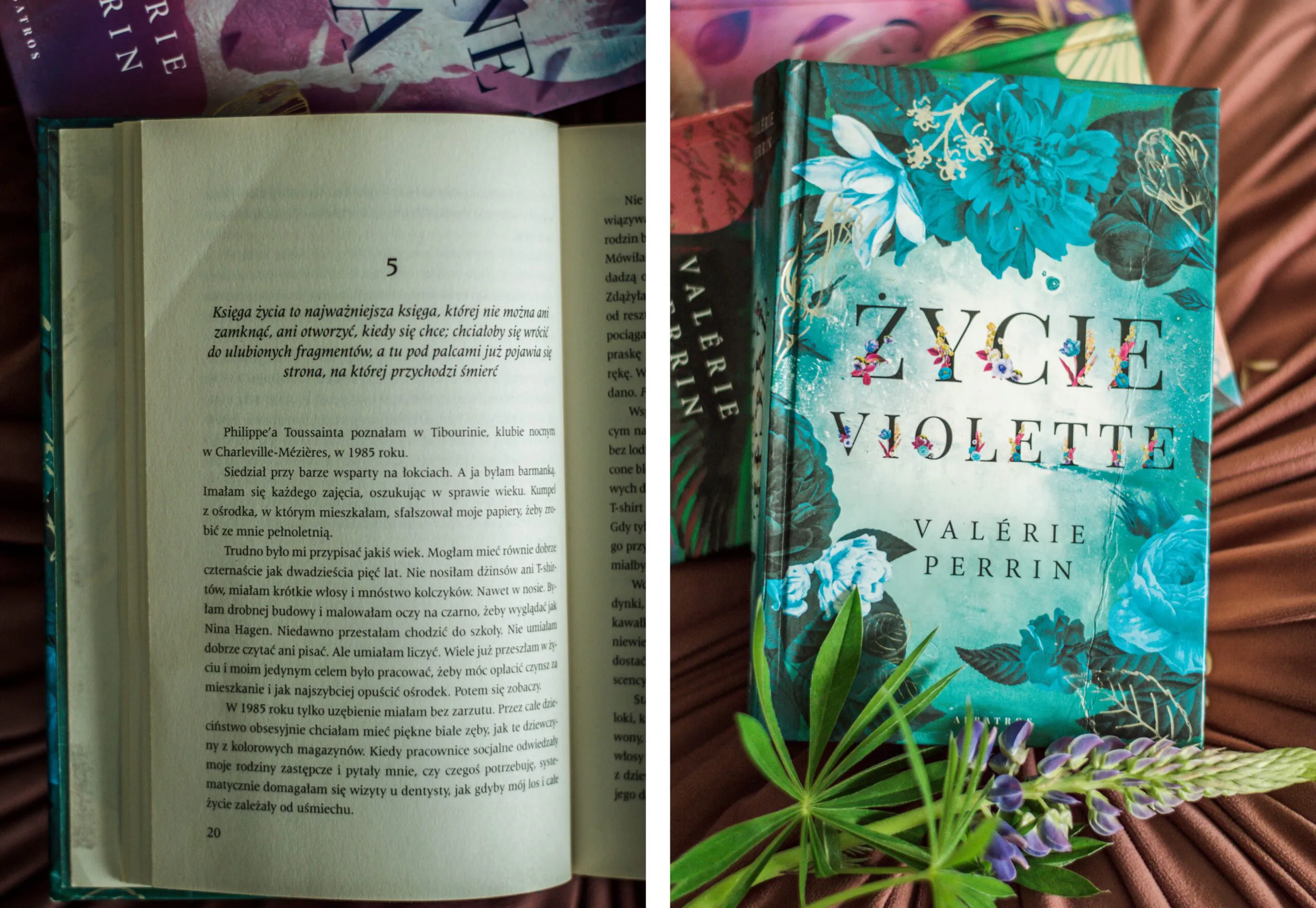 Życie Violette fragment powieść Valerie Perrin francuski bestseller najlepsza powieść francuska