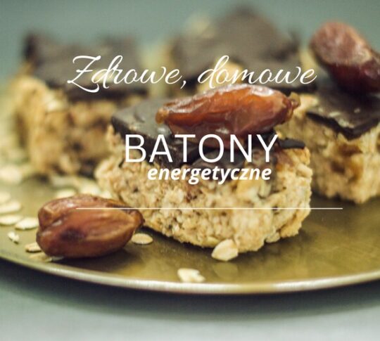 domowe batony energetyczne przepis