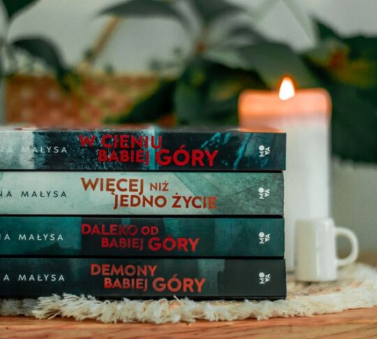 seria kryminałów - W cieniu Babiej Góry - polska seria kryminalna polski kryminał Irena Małysa książki