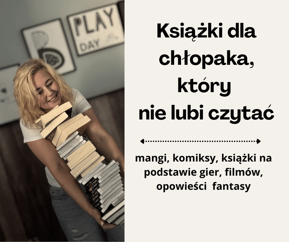 Ksiązki dla chłopaka który nie lubi czytać co lubi czytać nastolatek ksiązki dla młodzieży warte polecenia 12 lat 13 lat 14 lat 15 lat popularne ksiązki dla młodzieży mangi dla 12 latka komiksy 13 latka 14 latka najciekawsze ksiązki dla młodzieży dla nastolatków najlepsze ksiązki dla nastolatków którzy nie lubią ksiażek