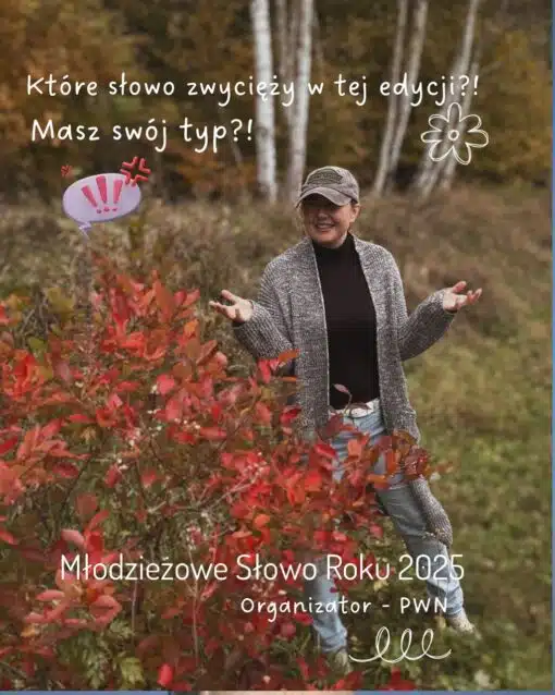 Edukacyjna grafika przedstawiająca najmodniejsze słowa młodzieży i jak zrozumieć młodzieżowy slang
