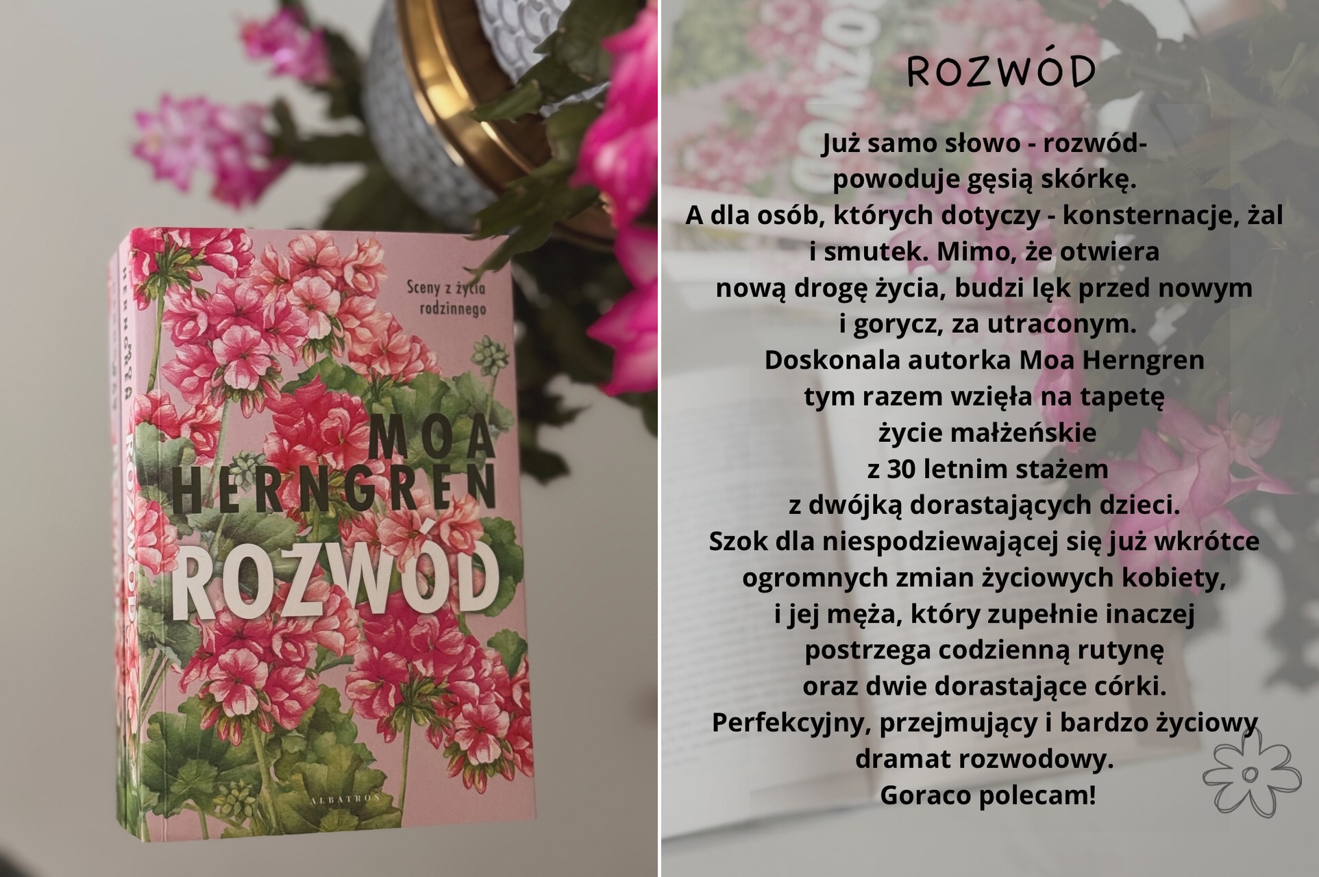 ksiązka rozwodzie w małżeństwie z długim stażem, ksiązka o rozwodzie po 30 latach razem, po 10 latach, po 15 latach, ksiązka o problemach małżeńskich powieść rodzinna o związkach ksiązka o nieudanym małżeństwie książk dla kobiet o rozwodzie