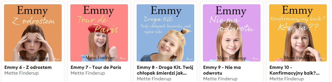 Emmy audiobooki dla 11 latek