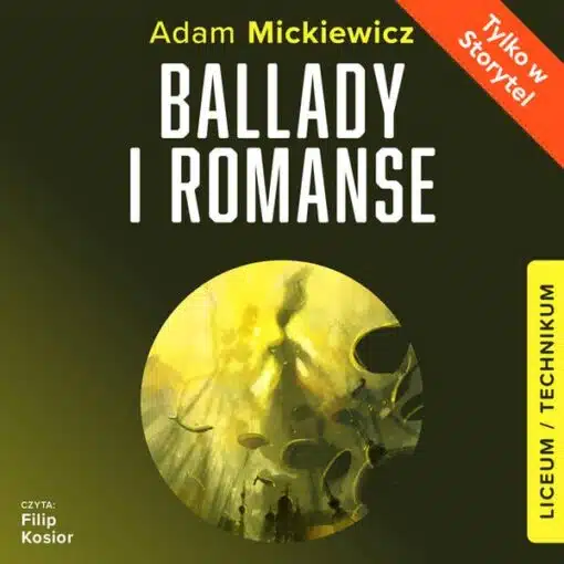 świtezianka audiobook ebook ballady i romanse mickiewicza do słuchania na telefon aplikacja storytel lektury szkolne egzamin 98 klas streszczenia